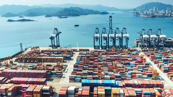 Shenzhen Port in China